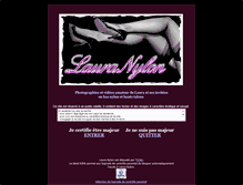Tablet Screenshot of lauranylon.com